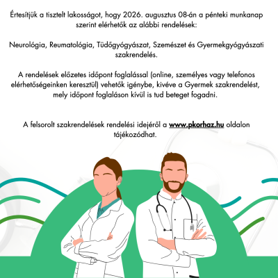 Kiírás augusztus 8